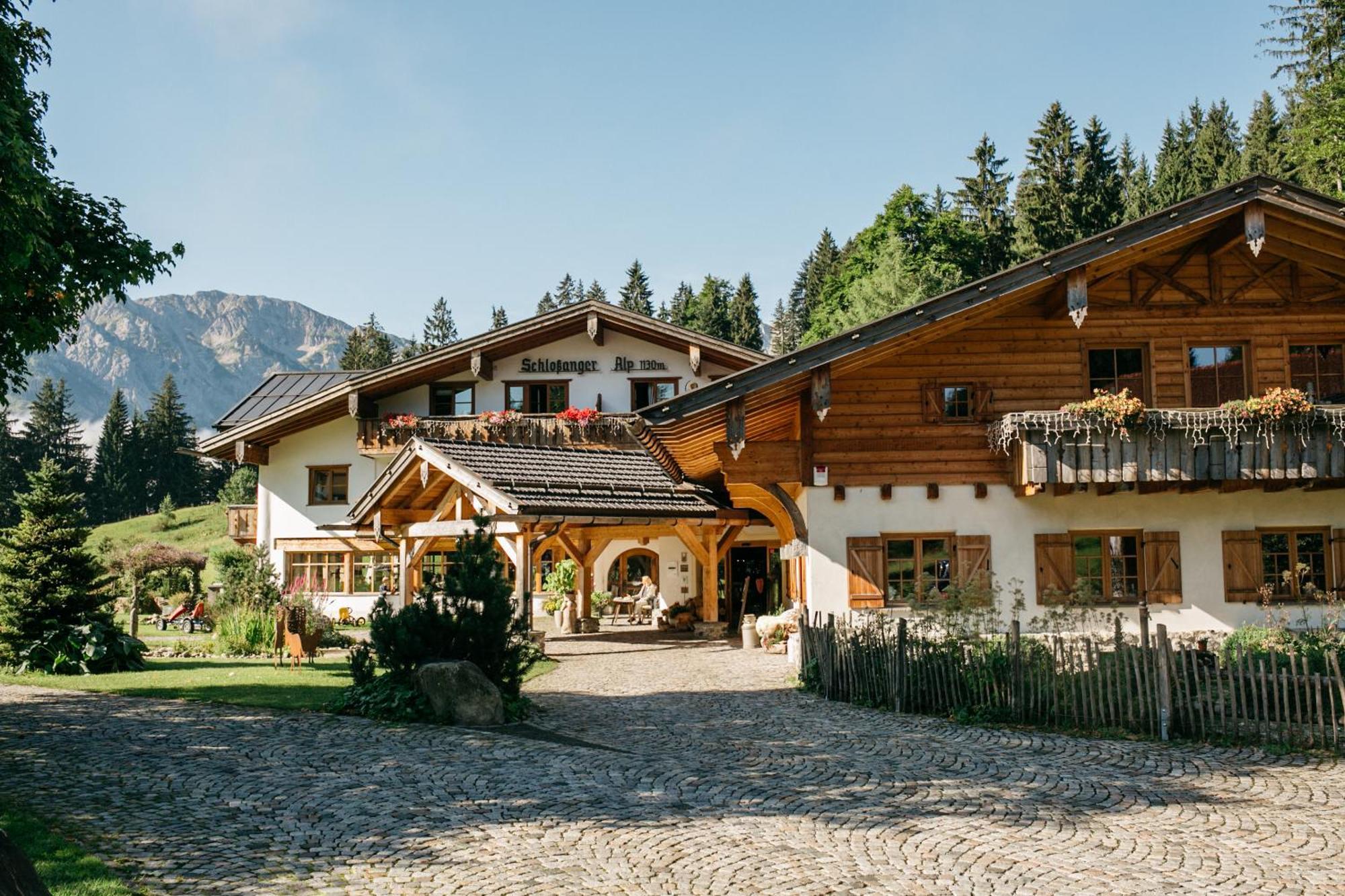 Berghotel Schlossanger Alp Pfronten Luaran gambar